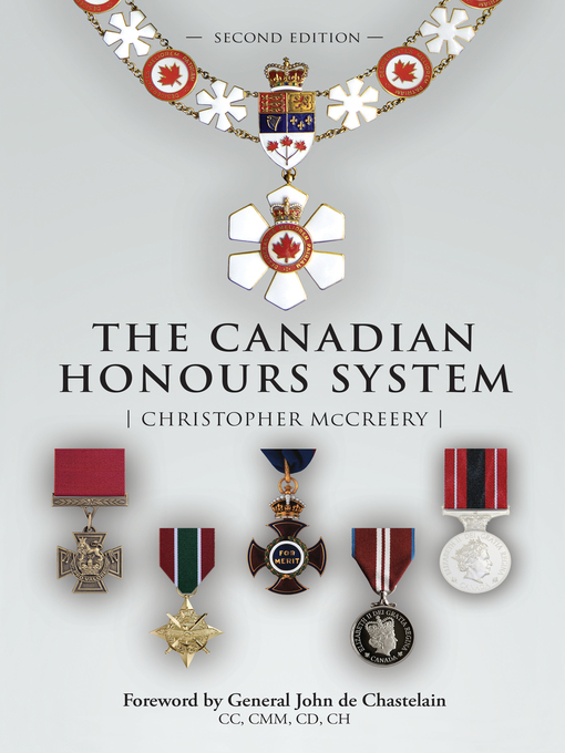 Title details for The Canadian Honours System by Christopher McCreery - Available